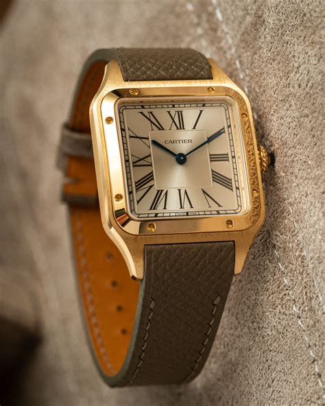 cartier santos dumont strap|must de cartier watch strap.